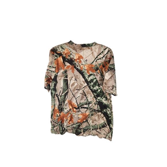 Vintage Y2K Outfitter's Ridge Camo short sleeve NWT men's large - Picture 2 of 4